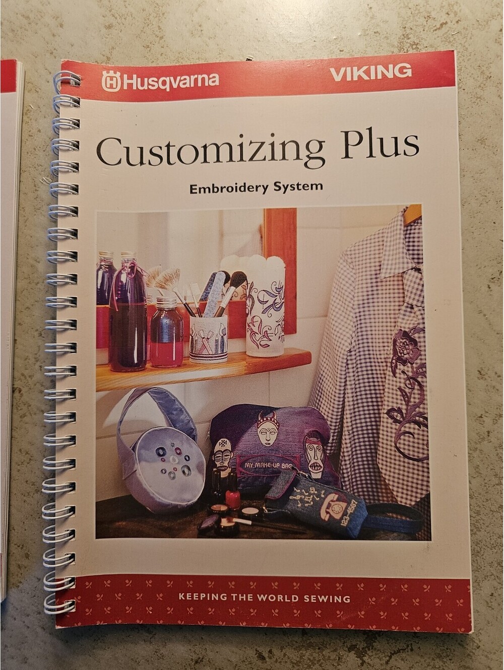 Husqvarna Viking Customizing Plus Embroidery System Guide Offbs